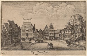 Frankfurt autorstwa Wenceslaus Hollar
