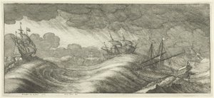Galera autorstwa Wenceslaus Hollar