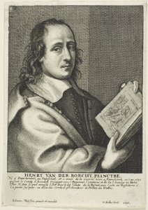 Hendrik van der Borcht Młodszy autorstwa Wenceslaus Hollar