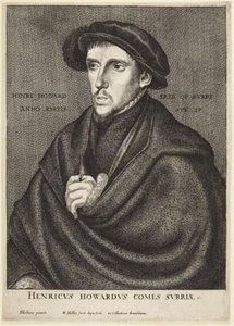Henry Howard, hrabia Surrey autorstwa Wenceslaus Hollar