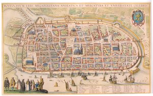 Hollar-Rostock autorstwa Wenceslaus Hollar