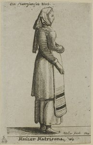 Węgierka autorstwa Wenceslaus Hollar