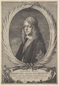 Jakub, książę Yorku, 1651. autorstwa Wenceslaus Hollar