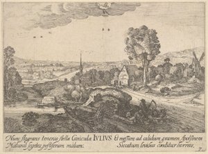 lipiec 1628-29. autorstwa Wenceslaus Hollar