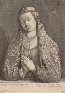 Katarzyna Furlegerin, 1646. autorstwa Wenceslaus Hollar