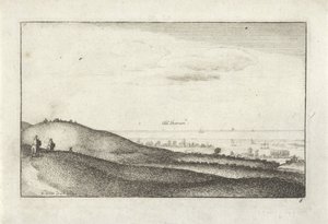 Krajobraz z widokiem na Shoreham autorstwa Wenceslaus Hollar