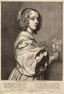 Marguerite Lémon, Angielka autorstwa Wenceslaus Hollar