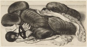 Mufki i stroje autorstwa Wenceslaus Hollar