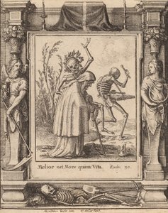 Stara kobieta, 1651. autorstwa Wenceslaus Hollar