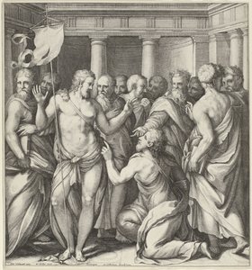 Niewiara Thomasa autorstwa Wenceslaus Hollar