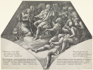 Wyrok Zaleukosa autorstwa Wenceslaus Hollar