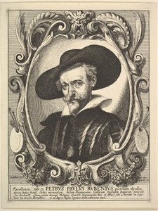 Peter Paul Rubens Peter Paul Rubenius, 1625-77 autorstwa Wenceslaus Hollar