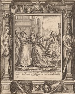 Królowa, 1651. autorstwa Wenceslaus Hollar