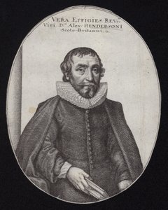 Wielebny Alexander Henderson autorstwa Wenceslaus Hollar