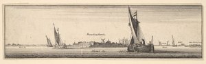 Schenkenschanz, 1642-1644. autorstwa Wenceslaus Hollar