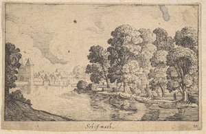 Matematyka Schiffa, 1625-77. autorstwa Wenceslaus Hollar