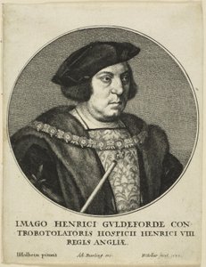 Sir Henry Guildford autorstwa Wenceslaus Hollar