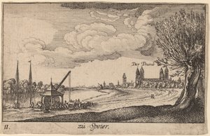 Speyer autorstwa Wenceslaus Hollar