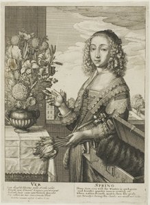 Wiosna autorstwa Wenceslaus Hollar