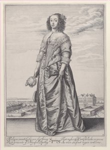 Wiosna, z pór roku, 1643-44., 1643-44. autorstwa Wenceslaus Hollar