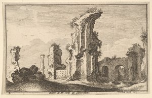 Św. Krzyża z Jerozolimy, 1650. autorstwa Wenceslaus Hollar