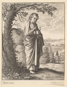 Św. Jana Ewangelisty, 1650. autorstwa Wenceslaus Hollar