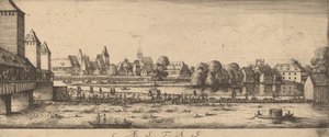Lato: Kąpielisko, ok. godz. 16281629. autorstwa Wenceslaus Hollar