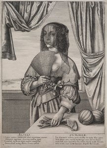 Cztery pory roku: lato 1641. autorstwa Wenceslaus Hollar