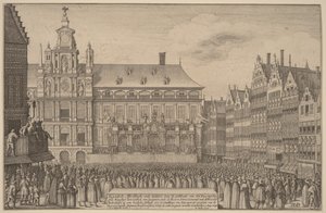 Pokój w Münsterze autorstwa Wenceslaus Hollar