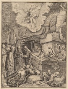 Zmartwychwstanie autorstwa Wenceslaus Hollar