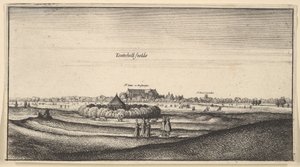 Pola Tootehill... Prospekt, 1625-77 autorstwa Wenceslaus Hollar