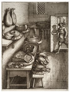 Mysz miejska i wiejska autorstwa Wenceslaus Hollar