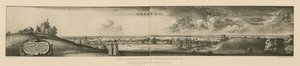 Widok Greenwich wyryty w 1637 autorstwa Wenceslaus Hollar
