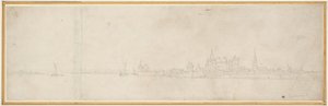 Widok Orsoy autorstwa Wenceslaus Hollar