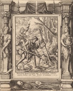 Kiedy Adam Delved, 1651. autorstwa Wenceslaus Hollar