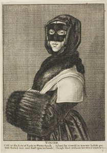 Zima autorstwa Wenceslaus Hollar
