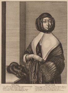 Zima 1641. autorstwa Wenceslaus Hollar