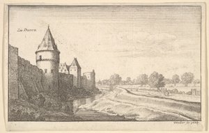 W Durenie, 1664. autorstwa Wenceslaus Hollar