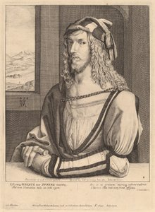 Albrecht Durer autorstwa Wenceslaus Hollar after Albrecht Dürer