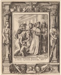 Książę autorstwa Wenceslaus Hollar after Hans Holbein the Younger after Abraham van Diepenbeeck