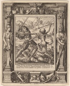 Rycerz autorstwa Wenceslaus Hollar after Hans Holbein the Younger after Abraham van Diepenbeeck