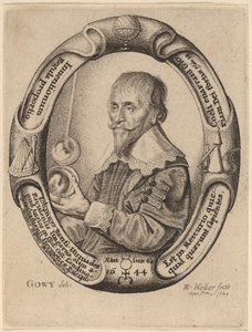 Johann Banfi Huniades autorstwa Wenceslaus Hollar after Jacob Peter Gowy