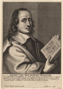 Henry van der Borcht, malarz autorstwa Wenceslaus Hollar after Joannes Meyssens