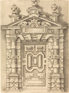 Frontonowe drzwi autorstwa Wendel Dietterlin