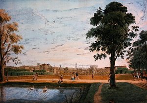 Widok na Oranżerię, przed Friedrichsthal koło Kassel autorstwa Werner Kobold