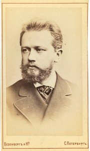 Piotr Czajkowski, rosyjski kompozytor, XIX wiek. autorstwa Wesenberg