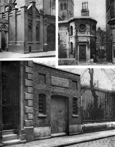 Trzy strażnice cmentarne, Londyn, 1926-1927