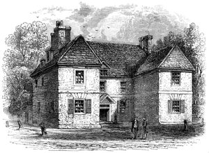 William Penns House, Filadelfia, Pensylwania, koniec XVII-początek XVIII wieku ok. 1880 r.