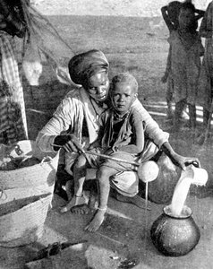 Zbieranie mirry i kadzidła, Somalia, Afryka, 1936.