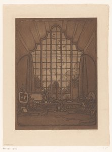 Wnętrze pracowni Wijnanda Otto Jana Nieuwenkampa w Het Marken w Edamie W moim studio Edam (tytuł oryginalny) autorstwa Wijnand Otto Jan Nieuwenkamp (signed by artist)